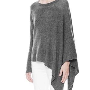Helmut Lang One-Sleeved Cashmere Poncho